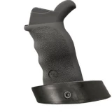 Ergo Tactical Deluxe Grip Beavertail w/ Adjustable Palm Shelf - Black - EG4055BK