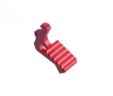 Strike Industries Extended Charging Handle Latch - Red - SI-AR-LATCH-RED