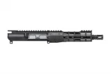 Aero Precision AR15 Complete Upper w/ No Forward Assist, 8" .300 Blackout Barrel, 7" M-LOK ATLAS S-ONE Handguard - Anodized Black - APAR610501M1