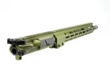 Geissele Automatics Duty AR-15 Complete Upper Receiver Mid-length - 40mm Green - 16"