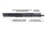 Foxtrot Mike FM-15 GEN 2 13.9" Front Charging .223 Wylde Midlength AR-15 Complete Upper