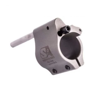 Superlative Arms .625 Adjustable Gas Block - Clamp On - Stainless Steel - SABO-DI-625CS