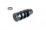 NBS .223/5.56 1/2-28 TPI Three Port Muzzle Brake - Black Nitride - 3108