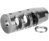 .223/5.56 1/2-28 TPI Compact Muzzle Brake - SS - MZ1002-SS