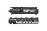 Aero Precision M4E1 Threaded Assembled Upper Receiver and 9" ATLAS R-ONE M-LOK Handguard Combo - Anodized Black - APAR700702S