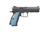 RADICAL AR-15 vs CZ 75 Shadow 2 9mm Pistol - Blue Grips - 17 RoundHANDGUN