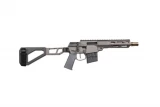 SPRINGFIELD ARMORY AR-15 Saint Victor AR Pistol vs Q The Mini Fix .300 BLK Bolt Action Pistol - Grey - 8"HANDGUN