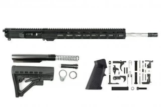 NBS 20" Slick Side Billet .224 Valkyrie Spiral Fluted Rifle Kit