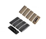 Strike Industries M-LOK Rail Covers – V1 – (Black, FDE)