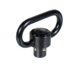 UTG Heavy Duty Push Button QD Sling Swivel, 1.38" Loop - TL-QDSW18