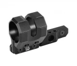 UTG M-LOK Offset Flashlight Ring Mount, Matte Black - UTGRG-FL27MC