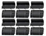 Presma Picatinny Rail Covers - Black - MARC1 - 1-Mar