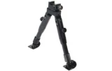 UTG Shooter's SWAT Bipod, Steel Feet, Height 5.8"-6.8" - TL-BP28ST