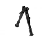 UTG Shooter's SWAT Bipod, Rubber Feet, Height 6.2"-6.7" - UTGTL-BP28S