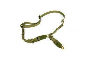 NBS 2 to 1 Point Double Bungee Rifle Sling - Tan