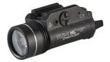 Streamlight TLR-1 HL Rail-Mounted Tactical Flashlight, 1000 Lumens w/Lithium Batteries, Black - 69260