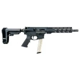 FAXON BANTAM AR15 9MM vs Q The Mini Fix .300 BLK Bolt Action Pistol - Grey - 8"HANDGUN