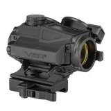 VISM SPD Solar Combat Red Dot Reflex Optic - Black - VDBSOLC