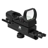 NcSTAR AR Combo/Carry Handle Adapter Red And Green Reflex Sight w/ 4 Reticles - KARHD4RGB-A