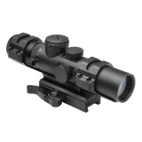 NcSTAR XRS Series 2-7x32 Scope w/ Modular Upper Scope Rings & Convertible Base Mount - SECXRSM2732G