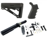 Dirty Bird AR-15 Carbine Hogue Lower Build Kit Minus FCG