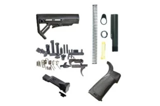 Strike Industries AR-15 Enhanced Lower Build Kit for .223/5.56 - Black