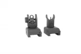 Trinity Force AR-15 QF B.U.S Aluminum Flip-Up Sight Set - OAF72