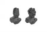 FAB Defense USIQ Front and Rear Flip-Up Sight Set - Black - FX-FRBSKIT