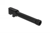 Grey Ghost Precision Threaded Match Grade Barrel For GLOCK 19 Gen3/4 - Black Nitride - Barrel-G19-T-BN