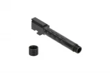 Faxon Firearms Flame Fluted For Glock 19 Match Barrel - Threaded - Nitride - GB910N19LGQ-T