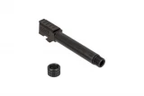 Grey Ghost Precision Threaded Match Grade Barrel For GLOCK 19 Gen5 - Black - Barrel-G19-5-T-BN