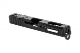 Lantac Razorback For Glock 17 Gen3 Compatible Stripped Slide - Black - 01-GSS-GEN13-G17-LT