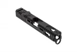 Lantac Razorback For Glock 19 Gen4 Compatible Stripped Slide - Black - 01-GSS-GEN4-G19-LT