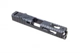 Lantac Razorback For Glock 19 Gen3 Compatible Stripped Slide - Black - 01-GSS-GEN13-G19-LT