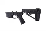 Aero Precision AR15 Pistol Complete Lower Receiver w/ MOE Grip & SBA4 Brace - Anodized/Black - APAR501168