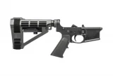 Aero Precision AR-15 Pistol Complete Lower Receiver w/ A2 Grip & SBA4 Brace - Anodized/Black - APAR501182