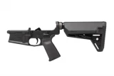 Aero Precision M5 Complete Lower Receiver w/ MOE Grip & SL-S Carbine Stock - Anodized Black - APAR308257