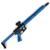 COLT DEFENSE HARTFORD CT AR-15 A4 Lightweight LE Carbine vs ANDERSON MANUFACTURING Custom Trump AR-15 Blue Stainless Barrel w/Zipped Soft Case, Many ExtrasRIFLES