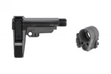 Law Tactical Folding Stock Adapter & SBA3 Pistol Brace Combo Kit